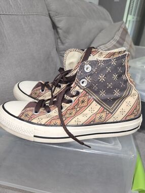 Chuck Taylor Converse All Star Patterned High-Top Canvas Sneakers
